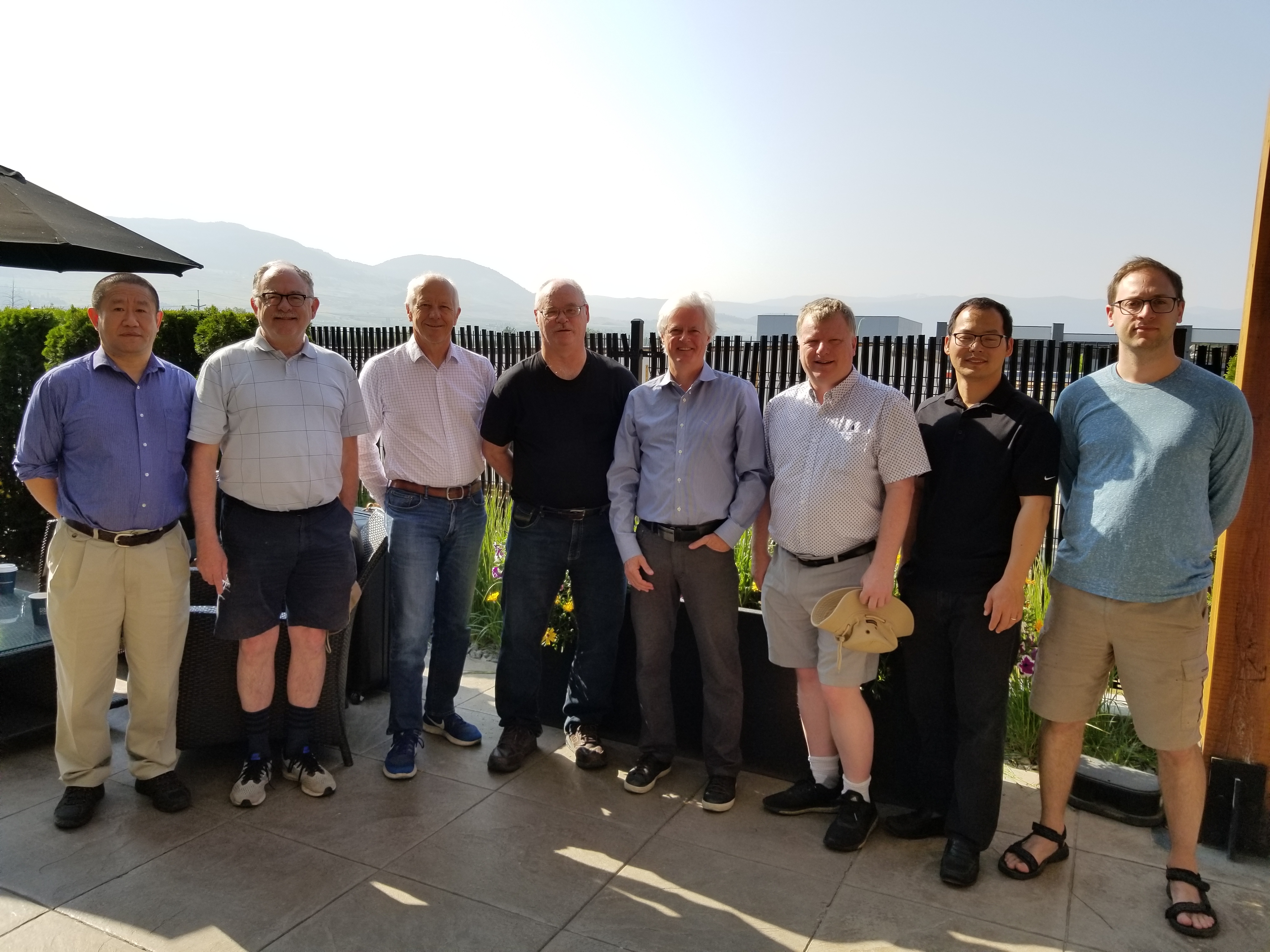Some of the workshop participants.